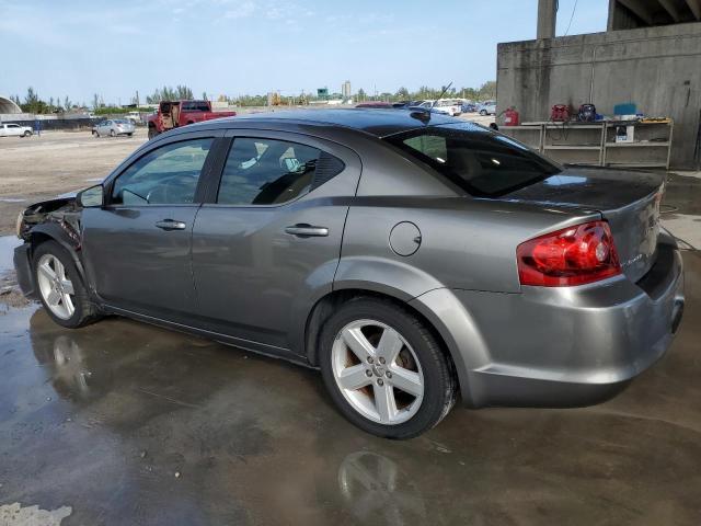 1C3CDZAB0DN662518 - 2013 DODGE AVENGER SE GRAY photo 2