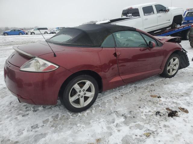 4A3AL25F57E058278 - 2007 MITSUBISHI ECLIPSE SPYDER GS MAROON photo 3