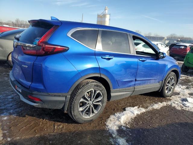 7FARW2H86LE013437 - 2020 HONDA CR-V EXL BLUE photo 3