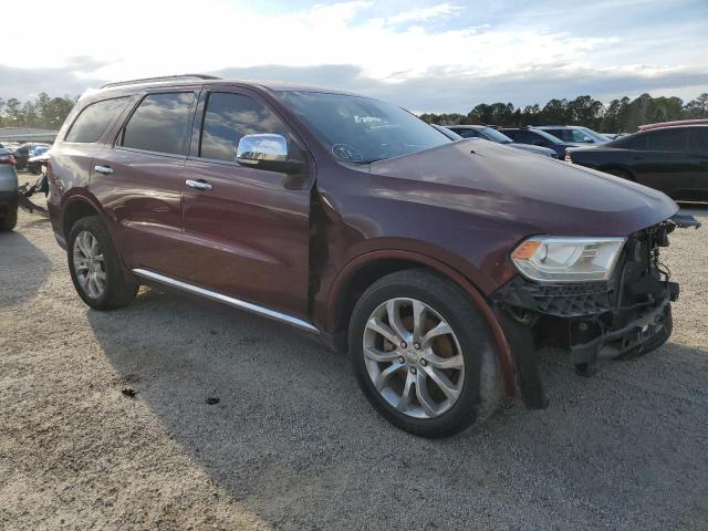 1C4RDJEG1GC375265 - 2016 DODGE DURANGO CITADEL RED photo 4