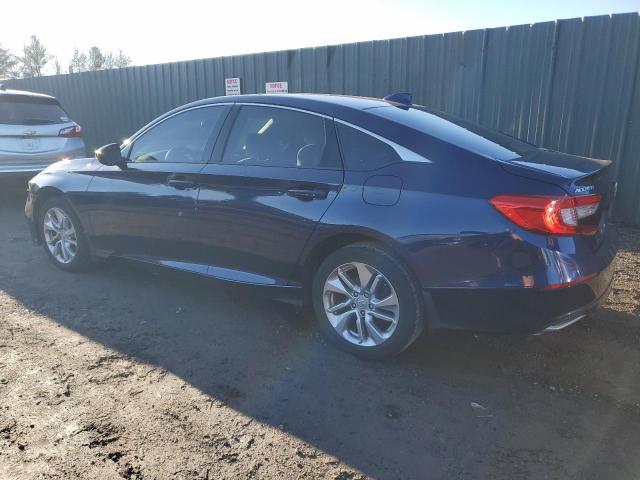 1HGCV1F18KA061275 - 2019 HONDA ACCORD LX BLUE photo 2