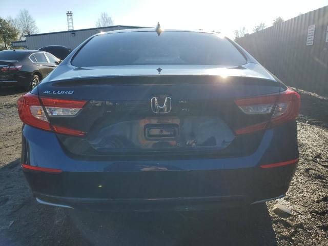 1HGCV1F18KA061275 - 2019 HONDA ACCORD LX BLUE photo 6