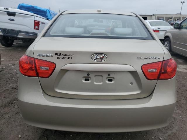 KMHDU46D87U210707 - 2007 HYUNDAI ELANTRA GLS GOLD photo 6