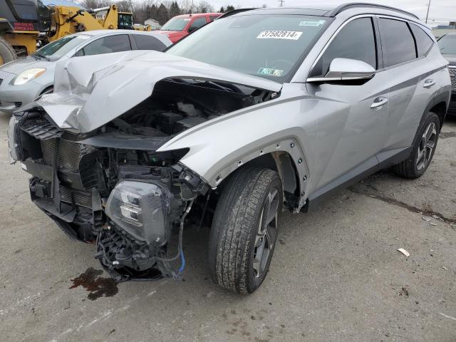 5NMJECAEXNH013833 - 2022 HYUNDAI TUCSON LIMITED GRAY photo 1