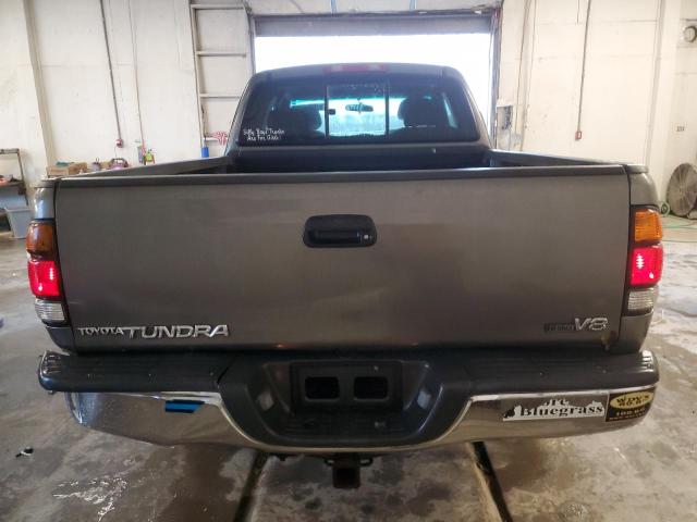 5TBRT34183S341384 - 2003 TOYOTA TUNDRA ACCESS CAB SR5 GRAY photo 6