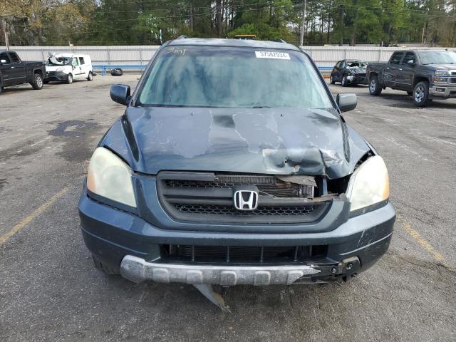 2HKYF18434H590010 - 2004 HONDA PILOT EX GRAY photo 5