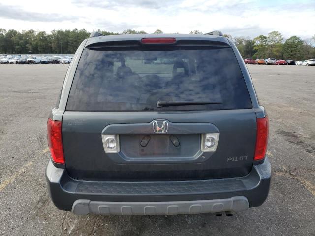 2HKYF18434H590010 - 2004 HONDA PILOT EX GRAY photo 6