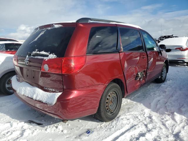 5TDZA23C76S484728 - 2006 TOYOTA SIENNA CE BURGUNDY photo 3