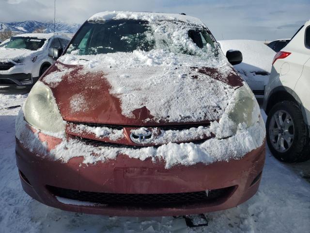 5TDZA23C76S484728 - 2006 TOYOTA SIENNA CE BURGUNDY photo 5