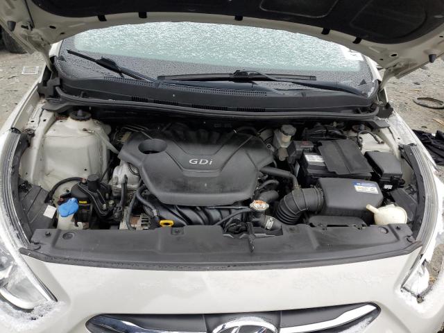 KMHCT4AE6FU925529 - 2015 HYUNDAI ACCENT GLS CREAM photo 11