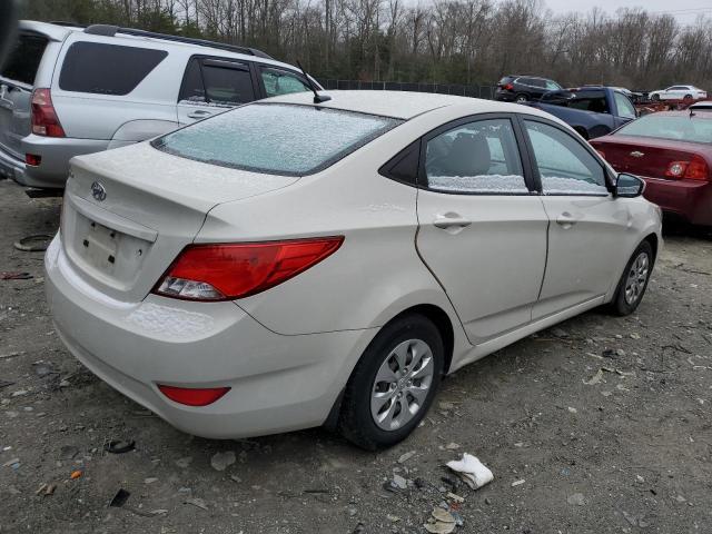 KMHCT4AE6FU925529 - 2015 HYUNDAI ACCENT GLS CREAM photo 3