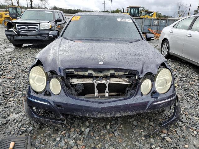 WDBUF56X98B186752 - 2008 MERCEDES-BENZ E 350 BLUE photo 5