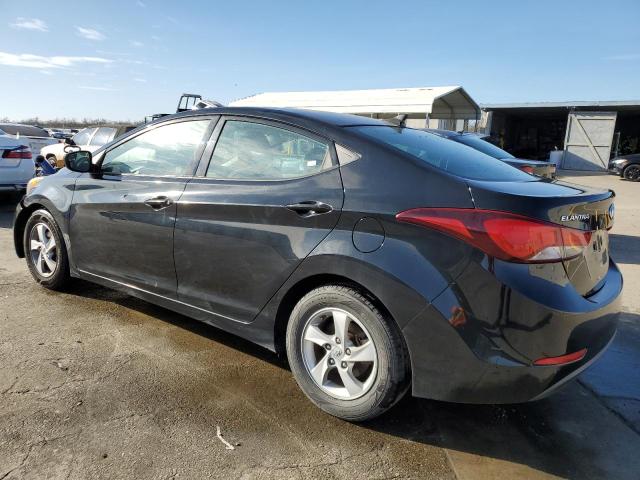 5NPDH4AE8FH627830 - 2015 HYUNDAI ELANTRA SE BLACK photo 2