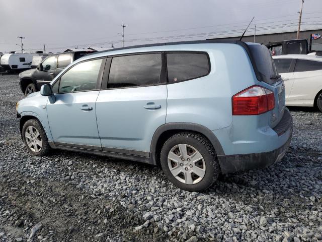 KL77P2ET9DK024488 - 2013 CHEVROLET ORLANDO LT BLUE photo 2