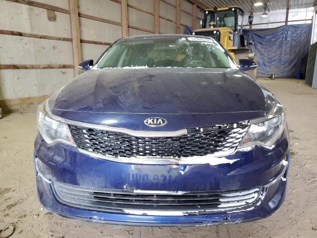 5XXGT4L33JG255437 - 2018 KIA OPTIMA LX BLUE photo 5