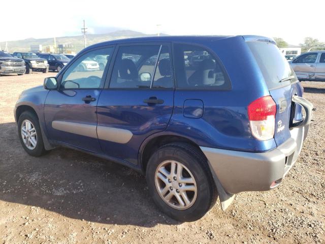 JTEGH20VX20081215 - 2002 TOYOTA RAV4 BLUE photo 2