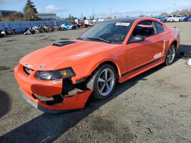 1FAFP42R74F135106 - 2004 FORD MUSTANG MACH I ORANGE photo 1