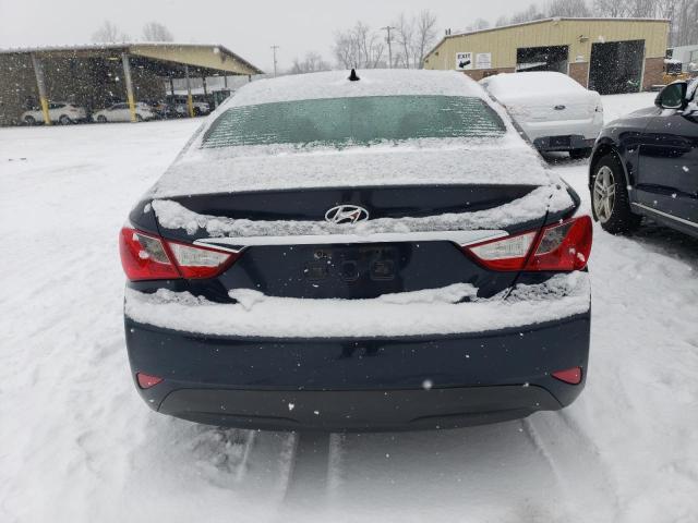 5NPEB4AC1EH895816 - 2014 HYUNDAI SONATA GLS BLUE photo 6