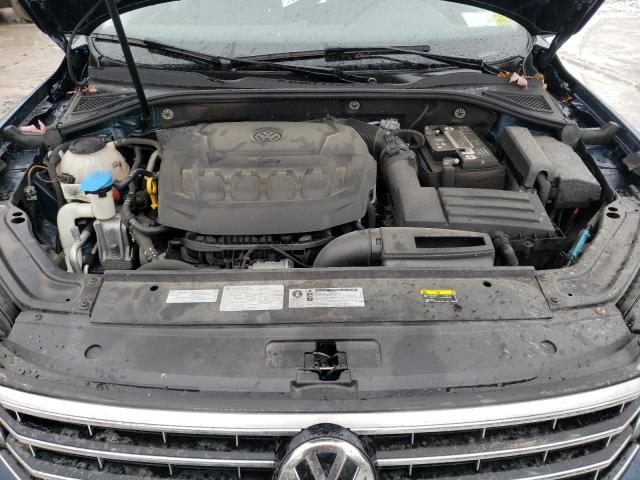 1VWBA7A34JC021454 - 2018 VOLKSWAGEN PASSAT SE BLUE photo 11