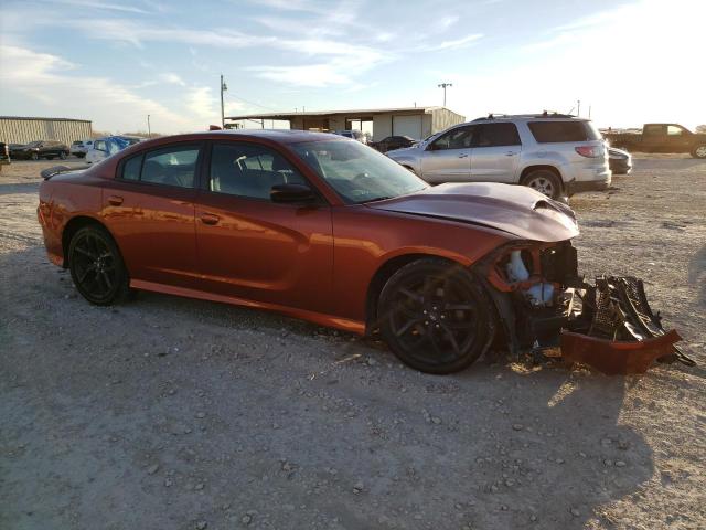 2C3CDXHG4LH190501 - 2020 DODGE CHARGER GT ORANGE photo 4