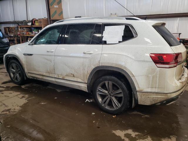 1V2TR2CA7KC606592 - 2019 VOLKSWAGEN ATLAS SEL PREMIUM WHITE photo 2