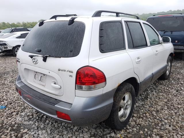 KM8SC13D25U877718 - 2005 HYUNDAI SANTA FE GLS  photo 4