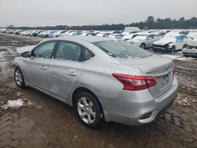 3N1AB7AP6GY253362 - 2016 NISSAN SENTRA S SILVER photo 2