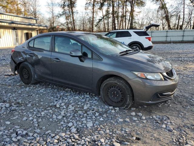 2HGFB2F57DH592003 - 2013 HONDA CIVIC LX CHARCOAL photo 4