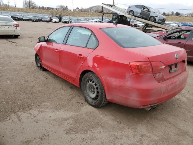 3VWD17AJ8EM284767 - 2014 VOLKSWAGEN JETTA SE RED photo 2