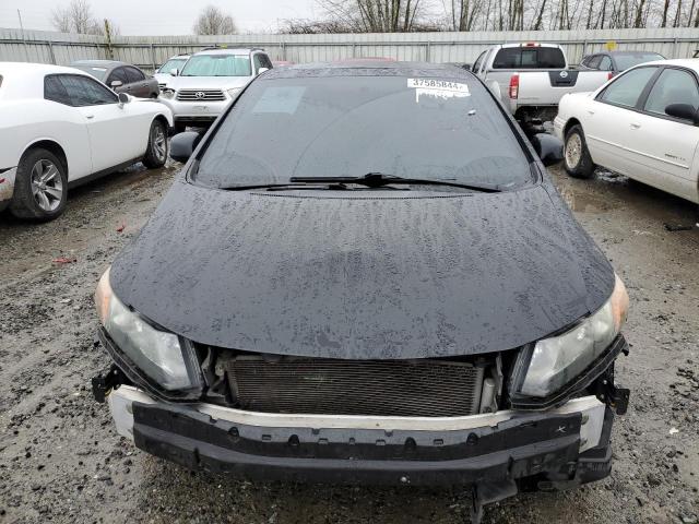 2HGFB2F9XCH518060 - 2012 HONDA CIVIC EXL შავი ფოტო 5