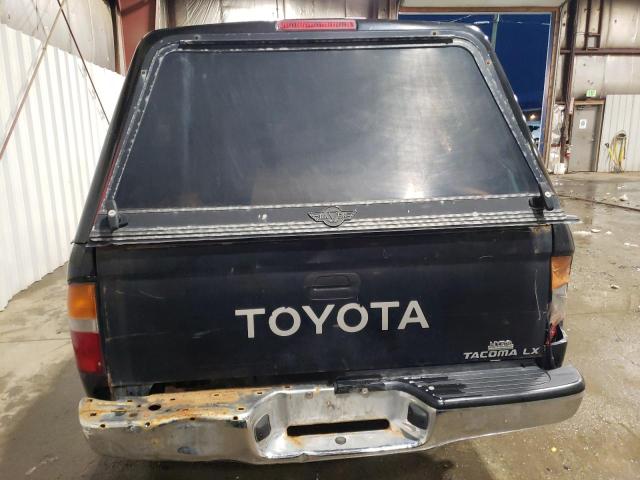 4TAWM72N1VZ257845 - 1997 TOYOTA TACOMA XTRACAB BLACK photo 6