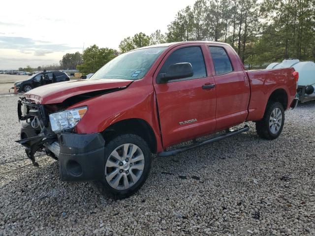 5TFRM5F17BX028820 - 2011 TOYOTA TUNDRA DOUBLE CAB SR5 RED photo 1