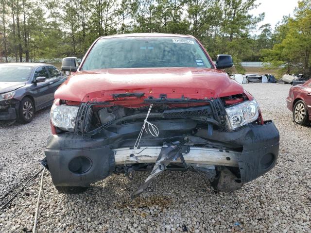 5TFRM5F17BX028820 - 2011 TOYOTA TUNDRA DOUBLE CAB SR5 RED photo 5