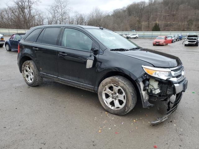 2FMDK3JC9DBE11239 - 2013 FORD EDGE SEL BLACK photo 4