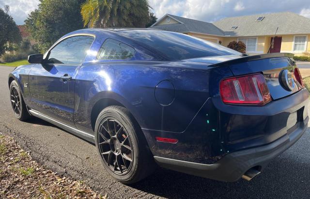 1ZVBP8CF1B5167215 - 2011 FORD MUSTANG GT BLUE photo 3