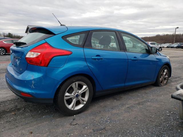 1FADP3K21EL366980 - 2014 FORD FOCUS SE BLUE photo 3