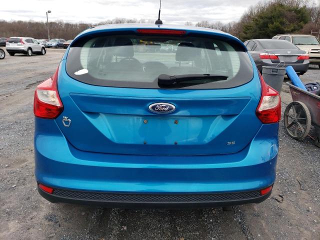 1FADP3K21EL366980 - 2014 FORD FOCUS SE BLUE photo 6