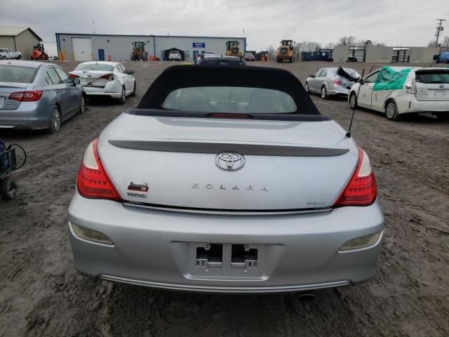 4T1FA38P87U135316 - 2007 TOYOTA CAMRY SOLA SE SILVER photo 6