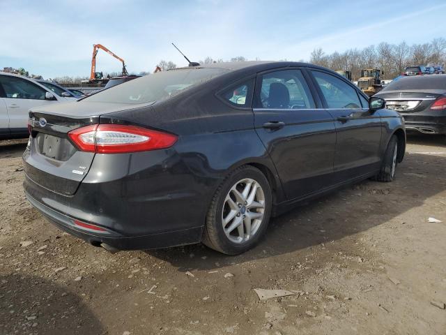 3FA6P0HR8DR158509 - 2013 FORD FUSION SE BLACK photo 3