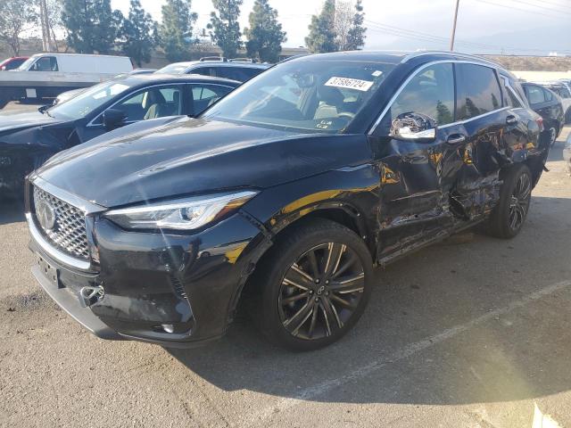 3PCAJ5BA8MF105302 - 2021 INFINITI QX50 LUXE BLACK photo 1