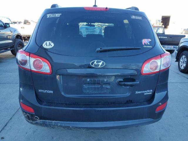 5NMSGDAB8AH351459 - 2010 HYUNDAI SANTA FE GLS BLACK photo 6