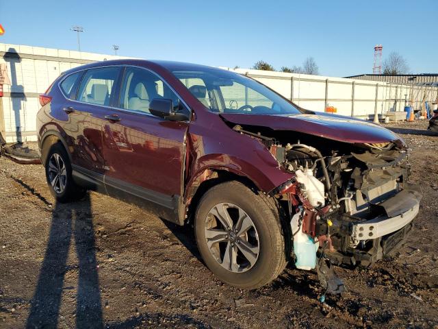 2HKRW6H33KH229706 - 2019 HONDA CR-V LX MAROON photo 4