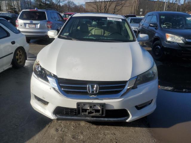 1HGCR3F88DA010004 - 2013 HONDA ACCORD EXL WHITE photo 5