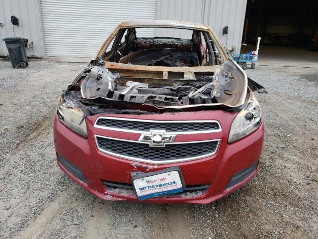 1G11D5RR8DF118073 - 2013 CHEVROLET MALIBU 1LT RED photo 5