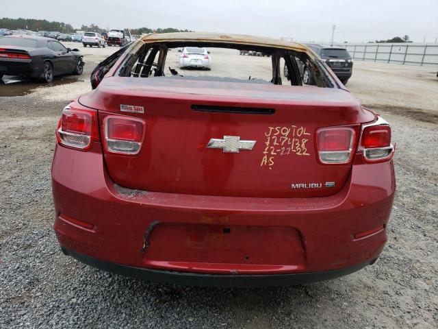 1G11D5RR8DF118073 - 2013 CHEVROLET MALIBU 1LT RED photo 6