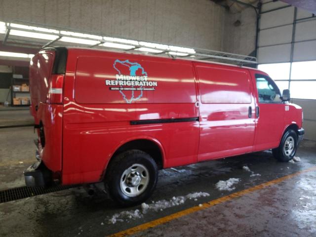 1GCZGHFG2H1152566 - 2017 CHEVROLET EXPRESS G3 RED photo 3