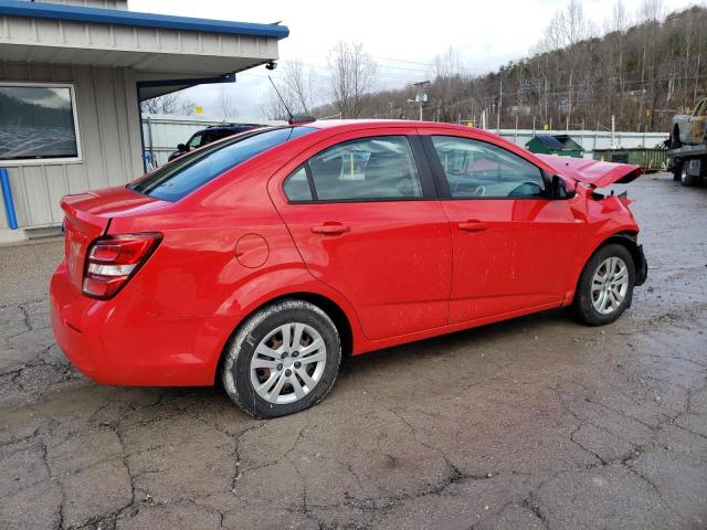 1G1JB5SH8H4175642 - 2017 CHEVROLET SONIC LS 红色 照片 3