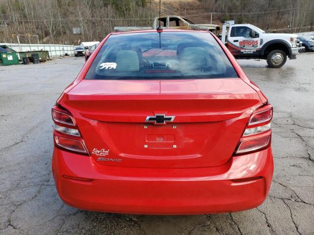 1G1JB5SH8H4175642 - 2017 CHEVROLET SONIC LS 红色 照片 6