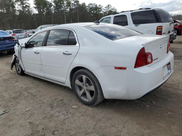 1G1ZC5E04CF105560 - 2012 CHEVROLET MALIBU 1LT WHITE photo 2