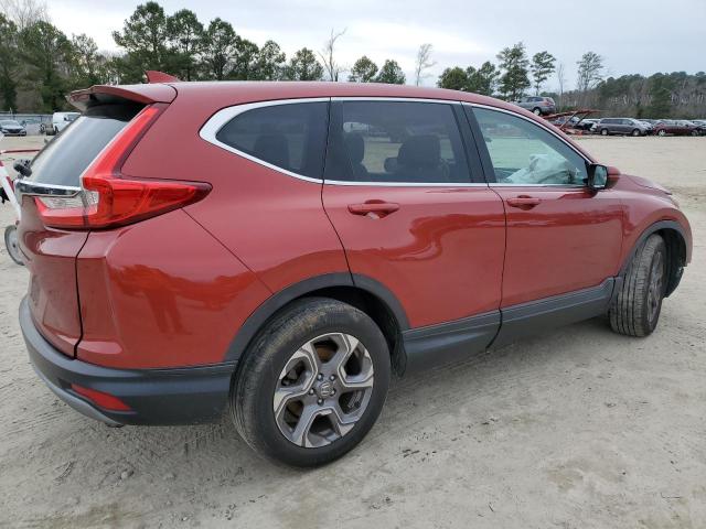 2HKRW1H8XJH516148 - 2018 HONDA CR-V EXL RED photo 3